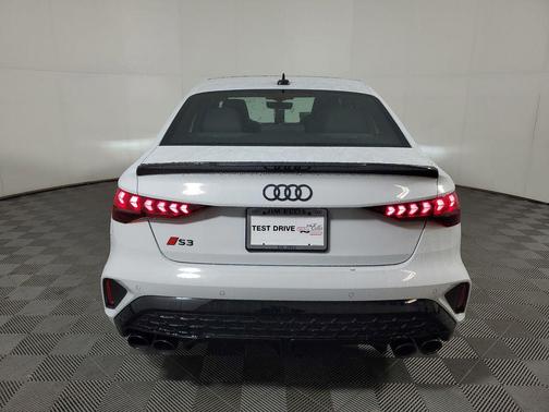 Glacier White Metallic 2026 Audi S3 TFSI quattro S tronic