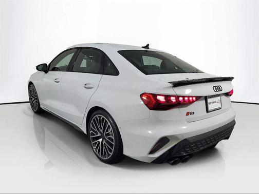 Glacier White Metallic 2026 Audi S3 TFSI quattro S tronic