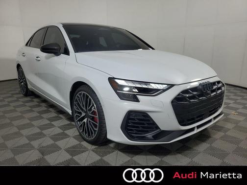 White 2026 Audi S3 TFSI quattro S tronic