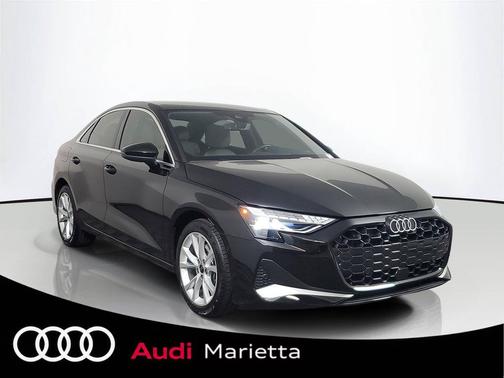 Mythos Black Metallic 2025 Audi A3 Premium