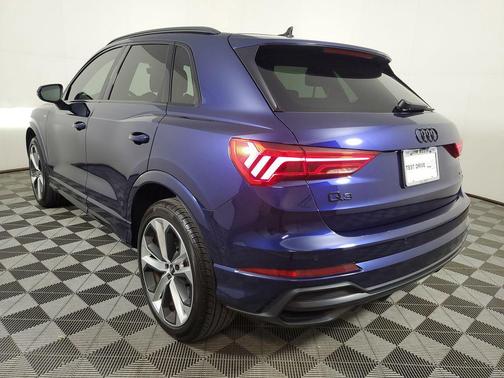 Blue 2021 Audi Q3 45 S line Premium Plus