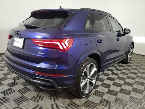 Blue 2021 Audi Q3 45 S line Premium Plus