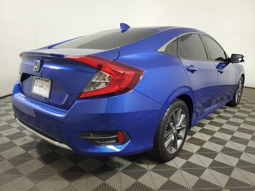 Blue 2019 Honda Civic EX