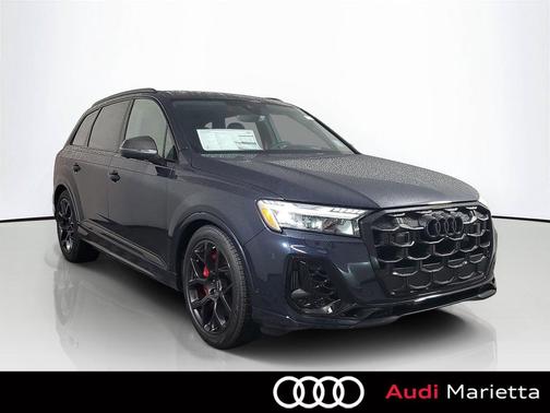 Waitomo Blue Metallic 2026 Audi SQ7 4.0T Prestige