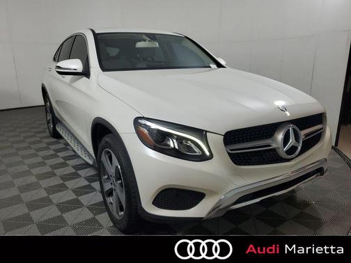 White 2017 Mercedes-Benz GLC 300 4MATIC Coupe