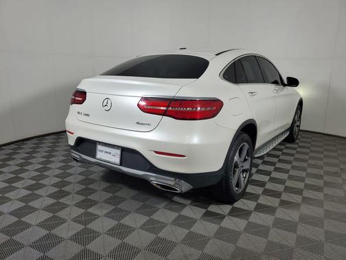 White 2017 Mercedes-Benz GLC 300 4MATIC Coupe