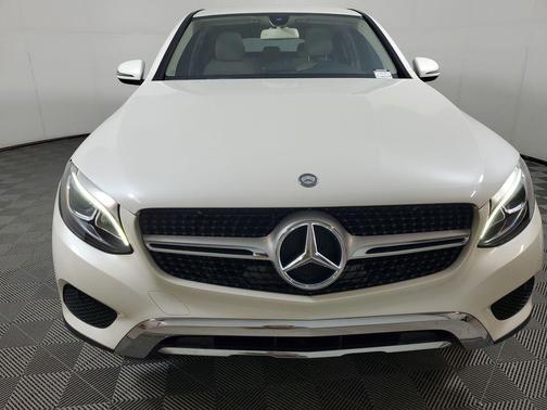 White 2017 Mercedes-Benz GLC 300 4MATIC Coupe