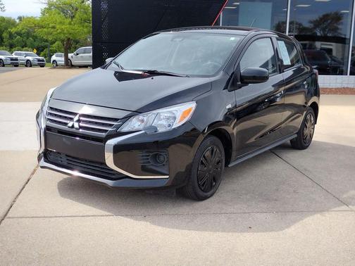 Jet Black Metallic 2024 Mitsubishi Mirage ES