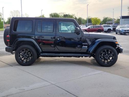 Black Clearcoat 2023 Jeep Wrangler 4xe Sahara