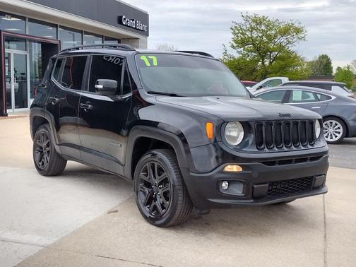 Black 2017 Jeep Renegade Altitude
