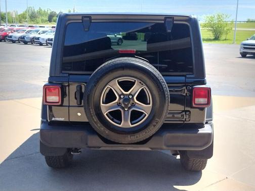 Black 2018 Jeep Wrangler Unlimited Sport