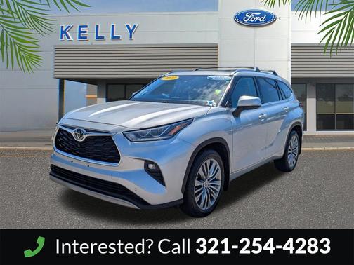 Celestial Silver Metallic 2022 Toyota Highlander Platinum