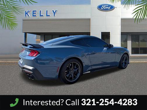 Vapor Blue Metallic 2024 Ford Mustang Dark Horse Fastback