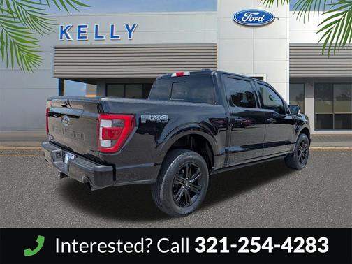 Agate Black Metallic 2023 Ford F-150 Lariat