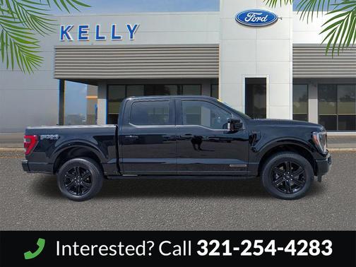 Agate Black Metallic 2023 Ford F-150 Lariat
