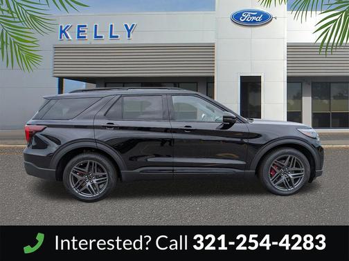 Agate Black Metallic 2026 Ford Explorer ST