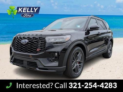 Agate Black Metallic 2026 Ford Explorer ST