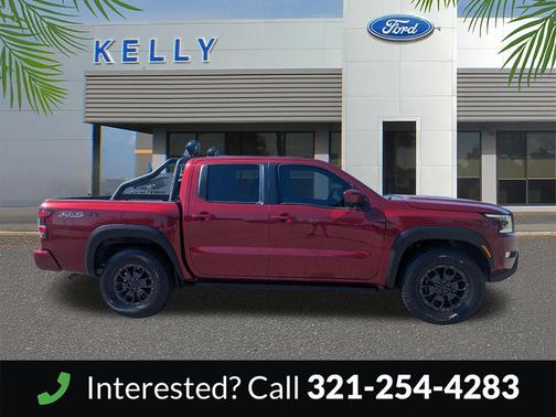 Cardinal Red Tricoat 2022 Nissan Frontier PRO-4X