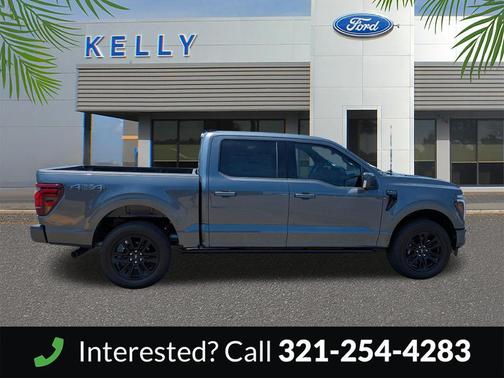Carbonized Gray Metallic 2025 Ford F-150 Platinum