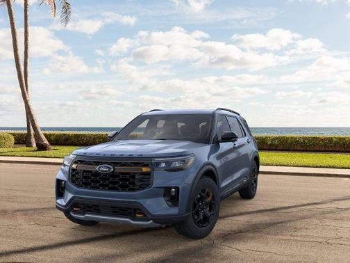Vapor Blue Metallic 2026 Ford Explorer Tremor