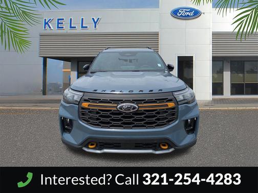 Vapor Blue Metallic 2026 Ford Explorer Tremor