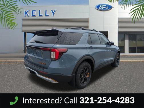 Vapor Blue Metallic 2026 Ford Explorer Tremor