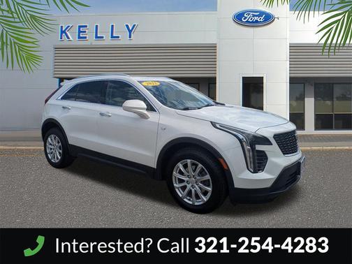 Crystal White Tricoat 2022 Cadillac XT4 Luxury
