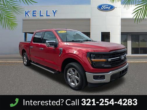 Red Metallic 2024 Ford F-150 XLT