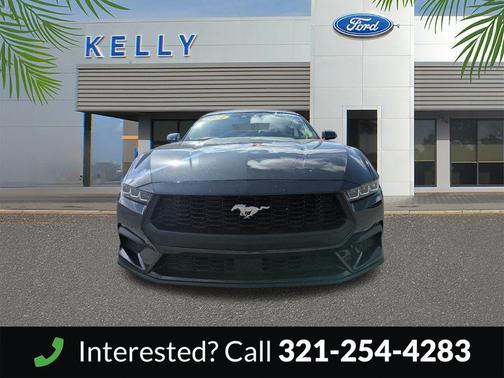 Dark Matter Gray Metallic 2024 Ford Mustang EcoBoost