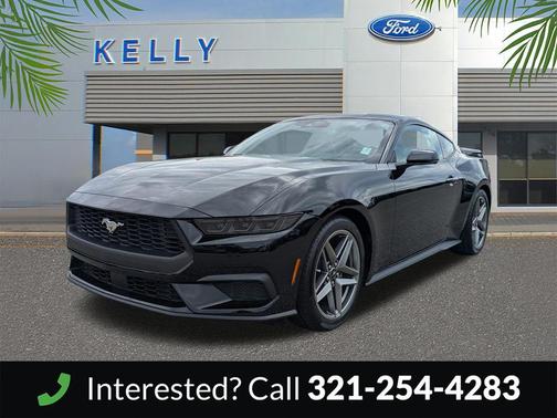 Shadow Black 2026 Ford Mustang EcoBoost Premium
