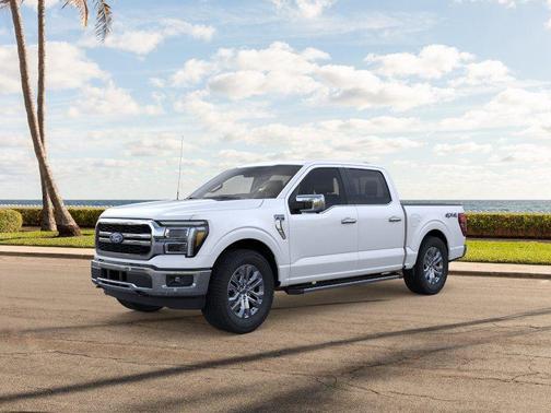 Star White Metallic Tri-Coat 2026 Ford F-150 Lariat