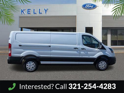 Oxford White 2025 Ford E-Transit T-350 Low Roof
