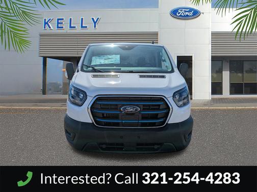 Oxford White 2025 Ford E-Transit T-350 Low Roof
