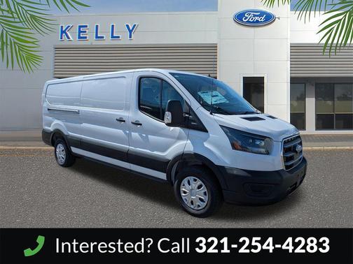 Oxford White 2025 Ford E-Transit T-350 Low Roof