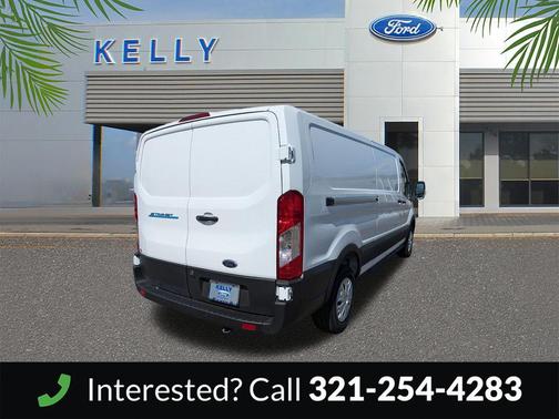 Oxford White 2025 Ford E-Transit T-350 Low Roof