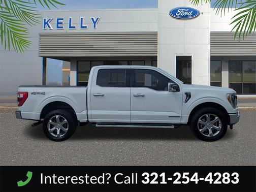 Oxford White 2022 Ford F-150 Lariat