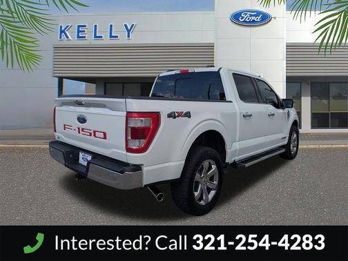 Oxford White 2022 Ford F-150 Lariat