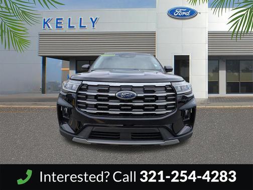 Agate Black Metallic 2026 Ford Explorer Active