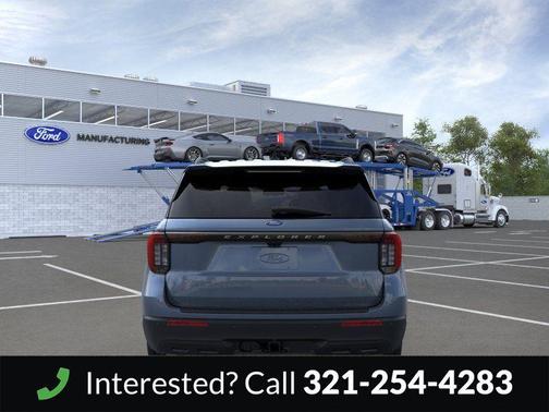 Vapor Blue Metallic 2026 Ford Explorer Active