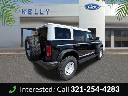 Shadow Black 2026 Ford Bronco Heritage Edition
