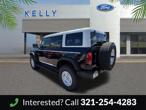 Shadow Black 2026 Ford Bronco Heritage Edition