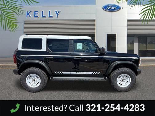 Shadow Black 2026 Ford Bronco Heritage Edition