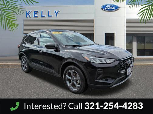 Agate Black Metallic 2025 Ford Escape ST-Line