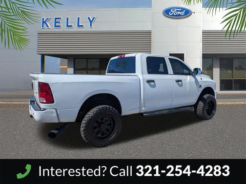 Bright White Clearcoat 2017 RAM 2500 Tradesman Crew Cab 4x4 6'4' Box