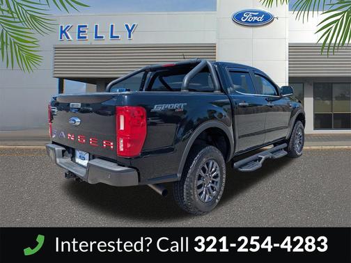 Shadow Black 2021 Ford Ranger XLT