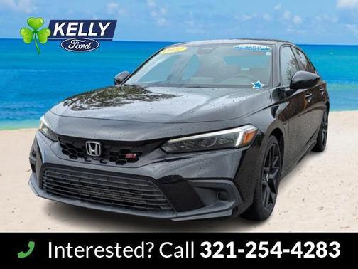 Crystal Black Pearl 2022 Honda Civic Si Base