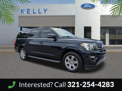 Antimatter Blue Metallic 2021 Ford Expedition Max XLT