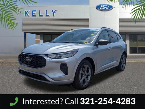 Iconic Silver Metallic 2024 Ford Escape ST-Line