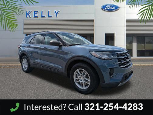 Vapor Blue Metallic 2026 Ford Explorer Active