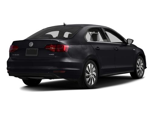 Deep Black Pearl 2016 Volkswagen Jetta Hybrid SEL Premium